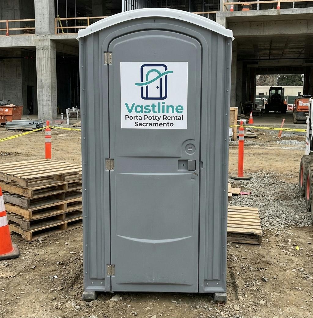 Construction site portable toilets Sacramento